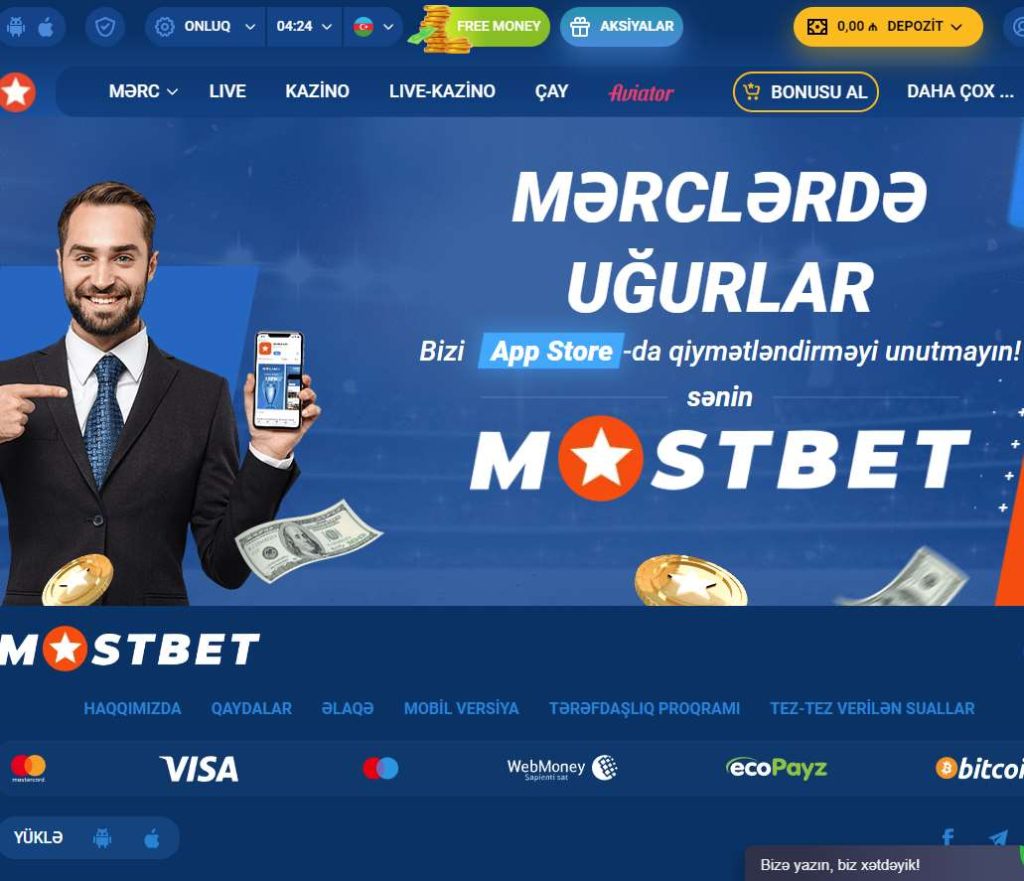 Mostbet iOS mobil versiyası